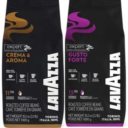 Lavazza 1 kg Expert Gusto Forte + 1 kg Expert Crema Aroma Çekirdek Kahve