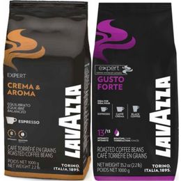 Lavazza 1 kg Expert Gusto Forte + 1 kg Expert Crema Aroma Çekirdek Kahve