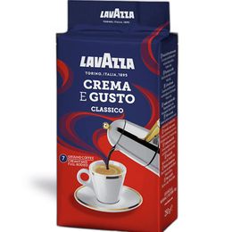 Lavazza 250 gr Crema E Gusto Orta Sert-Sert İçim Organik Öğütülmüş Endonezya Filtre Kahve