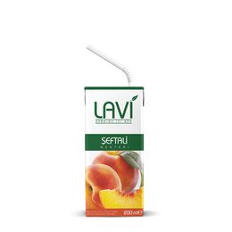 Lavi 200 ml Şeftali Meyve Suyu Nektarı