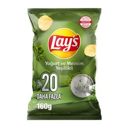 Lays 160 gr Yoğurt Mevsim Cips