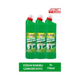 Lazerpromax 3x750 ml Yoğun Kıvamlı Çamaşır Suyu