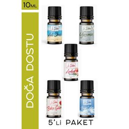 Le Balvo 10 ml Amber + Anti-Stres + Bahçe Gülü + Beyaz Sabun + Yasemin Uçucu Yağ