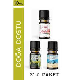Le Balvo 10 ml Amber + Anti-Stres + Beyaz Sabun Uçucu Yağ