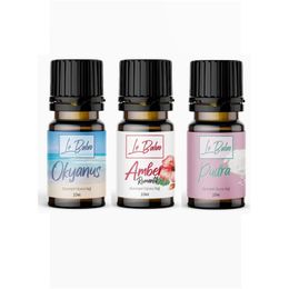 Le Balvo 10 ml Amber + Okyanus + Pudra Uçucu Yağ
