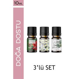 Le Balvo 10 ml Beyaz Çiçek + Mesnevi Gülü + Okaliptüs Uçucu Yağ
