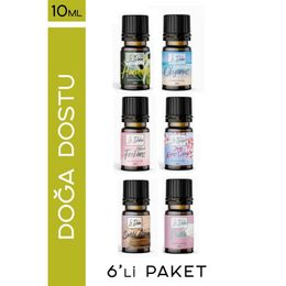 Le Balvo 10 ml Frekans + Hanımeli + Japon Kiraz Çiçeği + Okyanus + Pudra + Sandal Ağacı Uçucu Yağ
