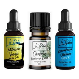 Le Balvo 10 ml Motivasyon + Odaklanma + Okaliptus Uçucu Yağ