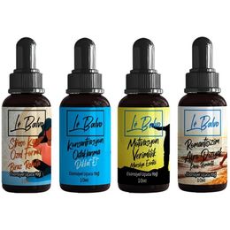 Le Balvo 4x10 ml Stres + Odaklanma + Motivasyon + Romantizm Uçucu Saf Buhurdanlık Esansı