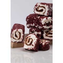 Leblebi Çarşısı 500 gr Vişne Parçacıklı Çikolatalı Lokum