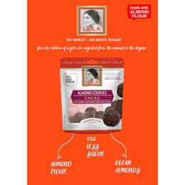 Leila 90 gr Kakaolu Badem Kurabiyesi