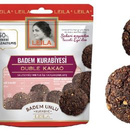 Leila 90 gr Kakaolu Badem Kurabiyesi