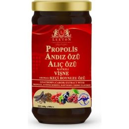 Lexton 640 gr Propolis Andız Alıç Özü Katkılı Vişne Aromalı Harnup Özü