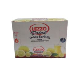 Lezzo 24x9 gr Limon Aromalı İçecek Tozu