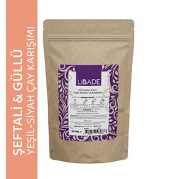 Libade 100 gr Şeftali Yeşil ve Siyah Çay Karışımı