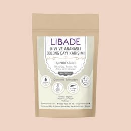 Libade 50 gr Kivi ve Ananaslı Oolong Çayı Karışımı
