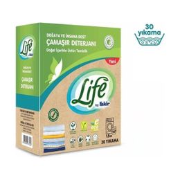 Life By Fakir 6x1.5 kg Doğal Toz Çamaşır Deterjanı