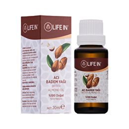 Life In 20 ml Acı Badem Yağı