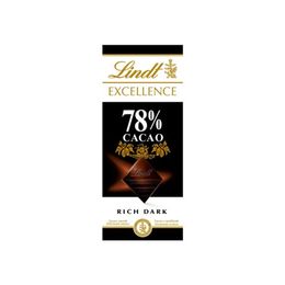 Lindt Excellence Dark Chocolate %78 100 gram
