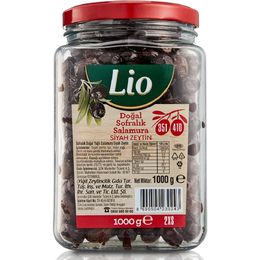 Lio 1 kg 351-410 Salamura Siyah Zeytin