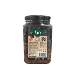 Lio 351-380 500 gr Doğal Sofralık Kuru Sele Siyah Zeytin