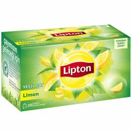 Lipton 20'li Limonlu C Vitaminli Yeşil Çay