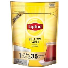 Lipton 30'lu Yellow Label Jumbo Demlik Poşet Çay