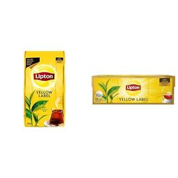 Lipton 500 gr Yellow Label Dökme + 48'li Yellow Label Demlik Poşet Çay