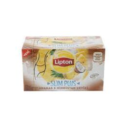 Lipton Slim Plus Ananas Hindistan Cevizi 4x20'li 34 gr Çay