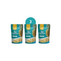 Little Crunchies 3x30 gr Freeze Dried Dondurularak Kurutulmuş Ananas