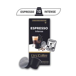 Livy Coffee 10'lu Espresso Nespresso Uyumlu Kapsül Kahve
