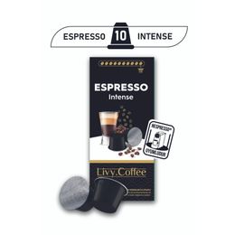 Livy Coffee 10'lu Espresso Nespresso Uyumlu Kapsül Kahve