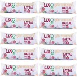 Lixo 75x90 cm 10'lu Rulo 10 Paket Battal Boy Çöp Torbası