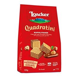 Loacker Quadratini Kakao 125 gr Gofret