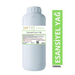 Lofty 1 lt Hanımeli Esansiyel Uçucu Yağ Konsantre Esans Saf Hobi Esansı Mum Sabun Oda Kokusu