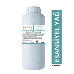 Lofty 1 lt Spring Bahar Esansiyel Uçucu Yağ Konsantre Esans Saf Hobi Esansı Mum Sabun