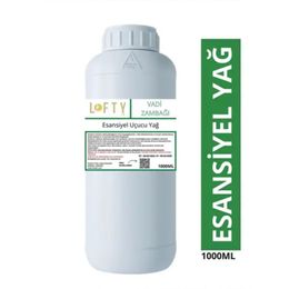 Lofty 1 lt Vadi Zambağı Esansiyel Uçucu Yağ Konsantre Esans Saf Hobi Esansı Mum Sabun Oda Kokusu