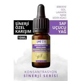 Lofty 10 ml Konsantrasyon Odaklanma Sinerji Karışım Esansiyel Uçucu Yağ