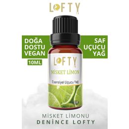 Lofty 10 ml Misket Limon Uçucu Yağ Buhurdanlık Esansı Oda Kokusu
