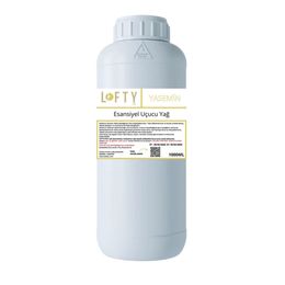Lofty 1000 ml Yasemin Esansiyel Uçucu Yağ, Konsantre Esans, Saf Hobi Esansı, Mum, Sabun, Oda Kokusu