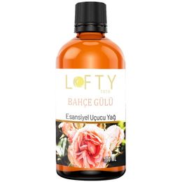 Lofty Bahçe Gülü 100 ml Uçucu Yağ Buhurdanlık Esansı Oda Kokusu