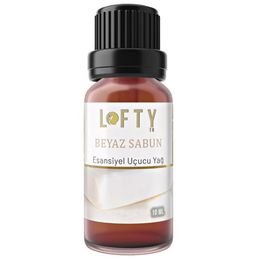Lofty Beyaz Sabun 10 ml Uçucu Yağ Buhurdanlık Esansı Oda Kokusu