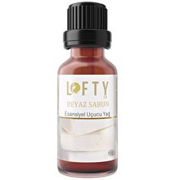 Lofty Beyaz Sabun 30 ml Uçucu Yağ Buhurdanlık Esansı Oda Kokusu