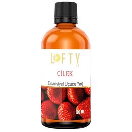 Lofty Çilek Uçucu Yağ Buhurdanlık Esansı 100 ml Oda Kokusu