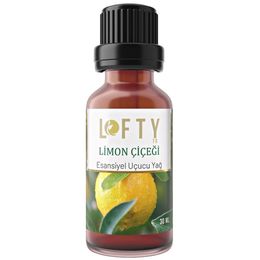 Lofty Limon Çiçeği 30 ml Uçucu Yağ Buhurdanlık Esansı Oda Kokusu