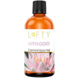 Lofty Lotus Çiçeği 100 ml Uçucu Yağ Buhurdanlık Esansı Oda Kokusu