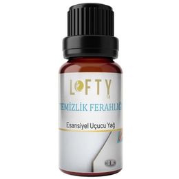 Lofty Temizlik Ferahlığı 10 ml Uçucu Yağ Buhurdanlık Esansı Oda Kokusu