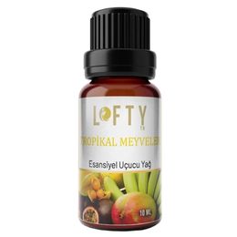 Lofty Tropikal Meyveler 10 ml Uçucu Yağ Buhurdanlık Esansı Oda Kokusu