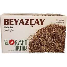 Lokman Aktar 20'li 2 gr Beyaz Çay Bitki Süzen Poşet Çay
