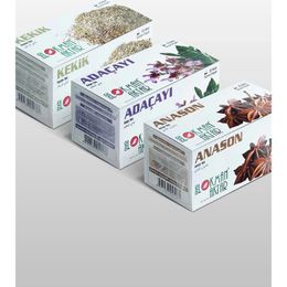 Lokman Aktar 20'li Kekik + 20'li Adaçayı + 20'li Anason Çayı